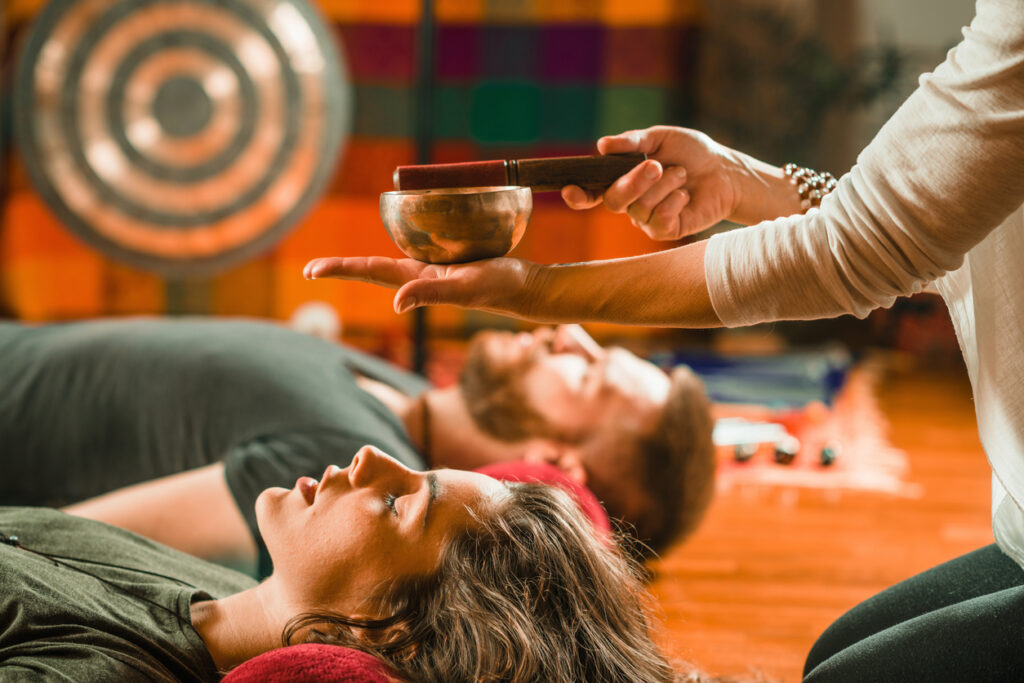 Tibetan singing bowl