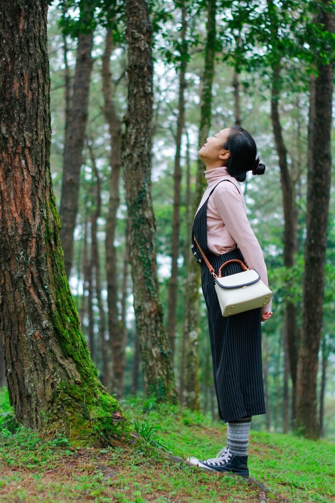 girl, forest jungle, peace, vietnam, nature, amazing, trees, green peace