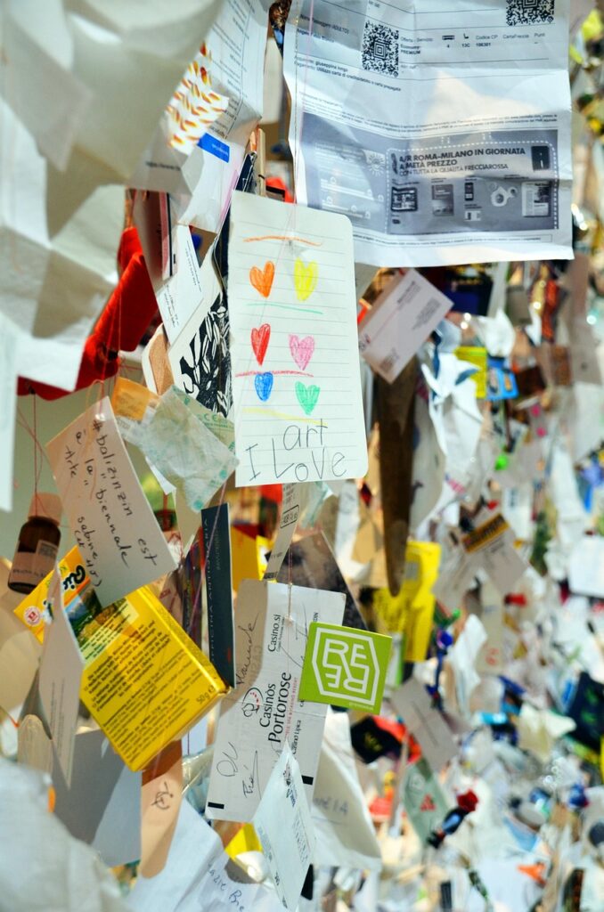 chaos, art, mixed up, coloured, art installation, biennale